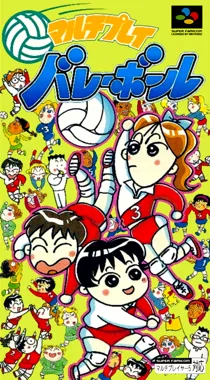 Multi Play Volleyball (Japan) box cover front